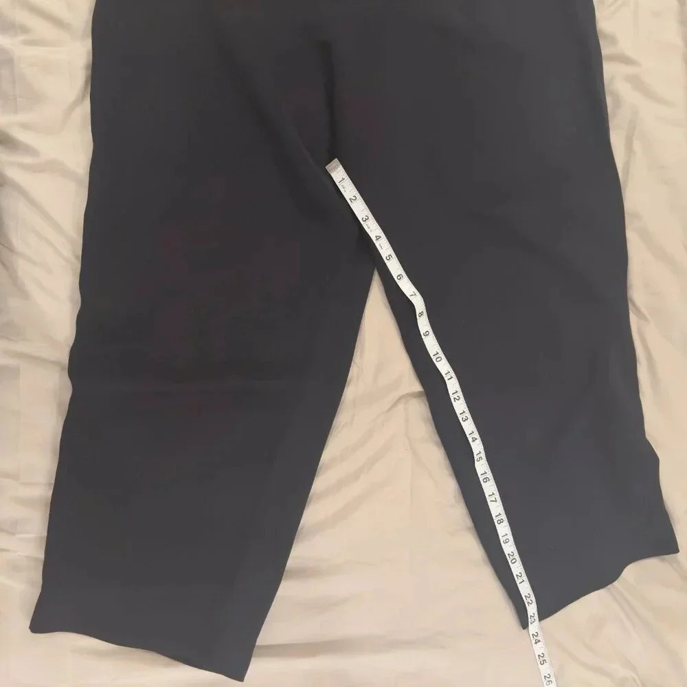 Talbots Pure Silk Wide Leg Plus Size Dress Pants - Picture 8 of 10